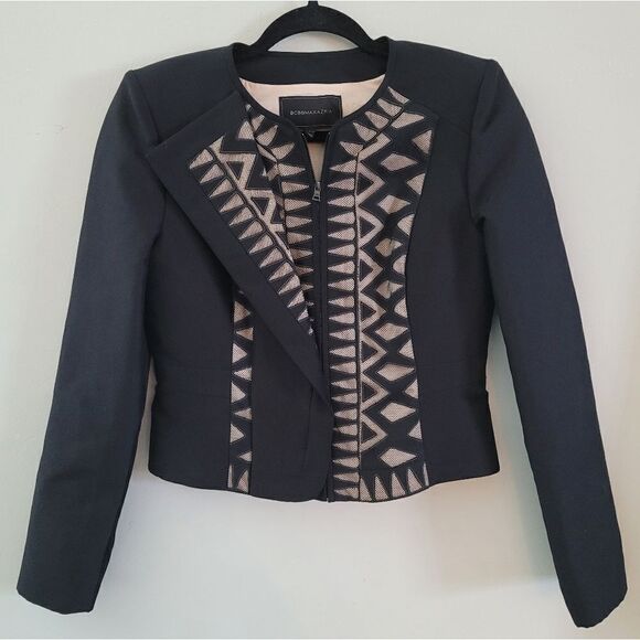 BCBGMAXAZRIA zipped jacket Size Small - Picture 4 of 15